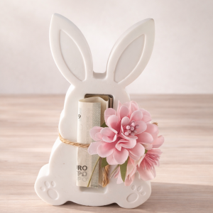 Geschenkehalter „Häschen“ – für Geldschein oder Schokoriegel